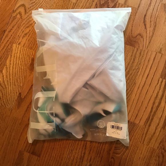 NWT Zaful White & Green Tropical Swimsuit Set (XL) - Picture 16 of 16